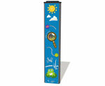 Minibeast Totem - recycled HDPE outdoor interactive play activity panel