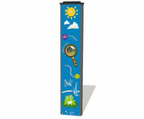 Minibeast Totem - recycled HDPE outdoor interactive play activity panel - on this page