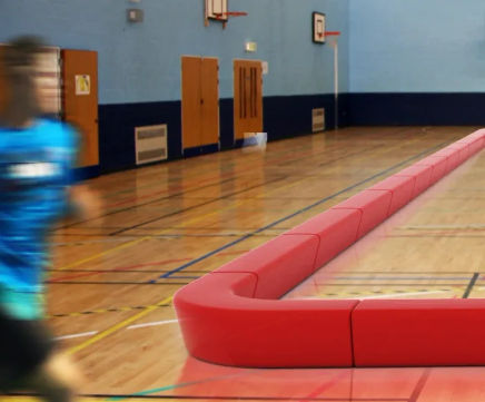 Loop Corner - 90° modular polyethylene indoor bench