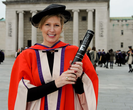 Vanessa Brady OBE receives honorary Doctorate
