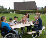 Bright, tough, practical: HPL outdoor furniture for demanding environments - on this page