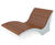 Sunbed Solberga - outdoor wood and steel sun loungers for public spaces 3