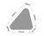Canterbury Triangle - concrete outdoor communal seating module 5