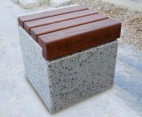 The Cheshire Seat - concrete and timber outdoor public seating - on this page