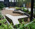 Georgia Bench - exposed concrete outdoor seating bench 0