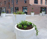 Large Plant Pot - concrete outdoor planter for large indoor / garden plants - on this page
