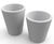 Large Plant Pot - concrete outdoor planter for large indoor / garden plants 3