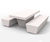 Montana Table - concrete outdoor table and bench for seating 1