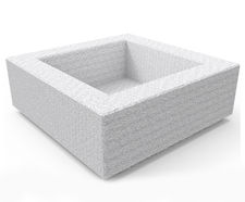 Summer Hill Planter - large outdoor planter for gardens and patios