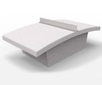Teqball Table - outdoor curved sports table for football and ping pong