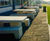 Colorado Table And Bench - concrete outdoor seating and dining set 2