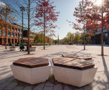 Dakota Seating - concrete and timber bench for parks and public spaces - on this page