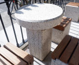 Ohio Table - concrete outdoor dining table for commercial spaces - on this page