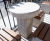 Ohio Table - concrete outdoor dining table for commercial spaces 0