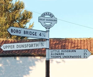 Royal Label Factory RFL fingerpost signs