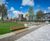 Concrete and timber seating - Seven Heroes Square, Ballymun 6
