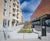 Contemporary outdoor concrete benches for community hub - Adamstown 1