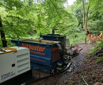 Water treatment system for concrete removal works - J4-J11, M27