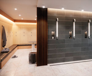 Avon 21 push shower panel - perfect for education, leisure and recreation