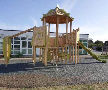 Play Unit Elbrus - outdoor wood playground structure for children