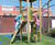 Dantos Play Unit, Solo - outdoor softwood playground climbing structure 5