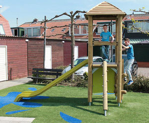 Dantos Play Unit, Solo - outdoor softwood playground climbing structure