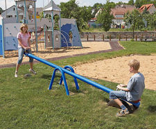 Stella Two-Seater Seesaw - steel playground seesaw for outdoor use