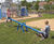 Stella Two-Seater Seesaw - steel playground seesaw for outdoor use 0