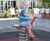 Butterfly Spring Rocker - steel and PE playground spring rider for kids 1