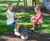 Grasshopper Double Spring Rocker - steel and HDPE playground rocker 1