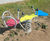 Grasshopper Double Spring Rocker - steel and HDPE playground rocker 6