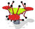 Beetle Ride Three-Seater Spring Rocker - steel playground group rocker 2