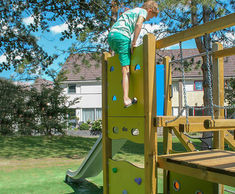 Tom Play Unit, Solo - outdoor wood playground structure for children