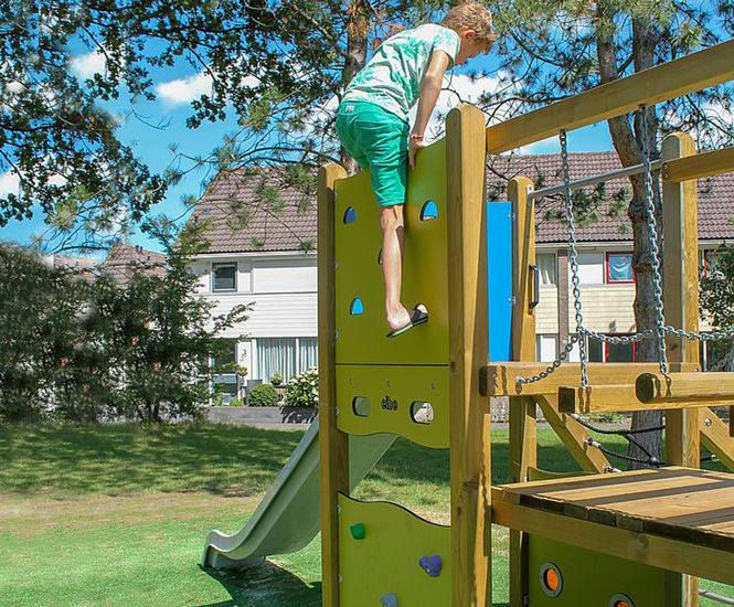 Tom Play Unit, Solo - outdoor wood playground structure for children