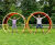 Colourful Moon Portals for children's garden - Gathering Heart Hospice 4