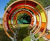 Colourful Moon Portals for children's garden - Gathering Heart Hospice 1