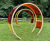 Colourful Moon Portals for children's garden - Gathering Heart Hospice 2