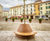 LAB23 Neck - conical steel planter with timber seating 1