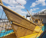 Sand Wreck Bounty - outdoor wooden play ship for playgrounds - on this page