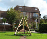 Aerial Cableway Sierra 30 M - outdoor wood zip line for playgrounds