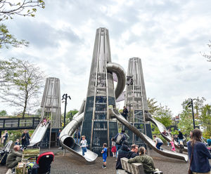 Bespoke play equipment - Mayfield Park, Manchester