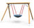 Parallel Swing - softwood playground nest swing for outdoor spaces 9