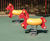 Horse Spring Rocker - polyethylene playground spring ride for children 1