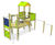 Tara Play Unit - outdoor wooden playground structure for children 3