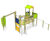 Till Play Unit, Solo - softwood outdoor playground climbing structure 1