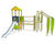 Till Play Unit, Solo - softwood outdoor playground climbing structure 2