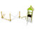 Shiro Play Unit, Solo - outdoor wood and steel playground structure 6