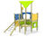 Luca Play Unit, Solo - outdoor wood playground structure for children 2