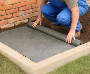 Terram WeedGuard - permeable polypropylene weed barrier fabric roll