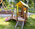 Winja Play Unit - wooden robinia playhouse for toddlers and nurseries 1